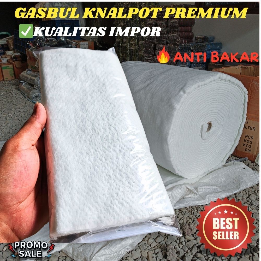 Gasbul Knalpot Anti bakar | glasswool knalpot premium tahan panas