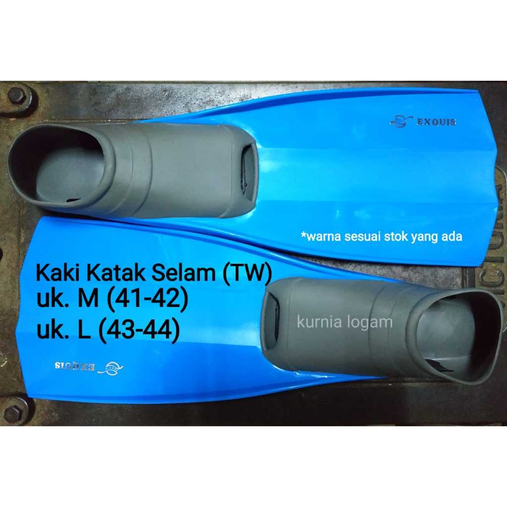 Kaki Katak/Diving Fins/Sepatu Katak Selam Exquis