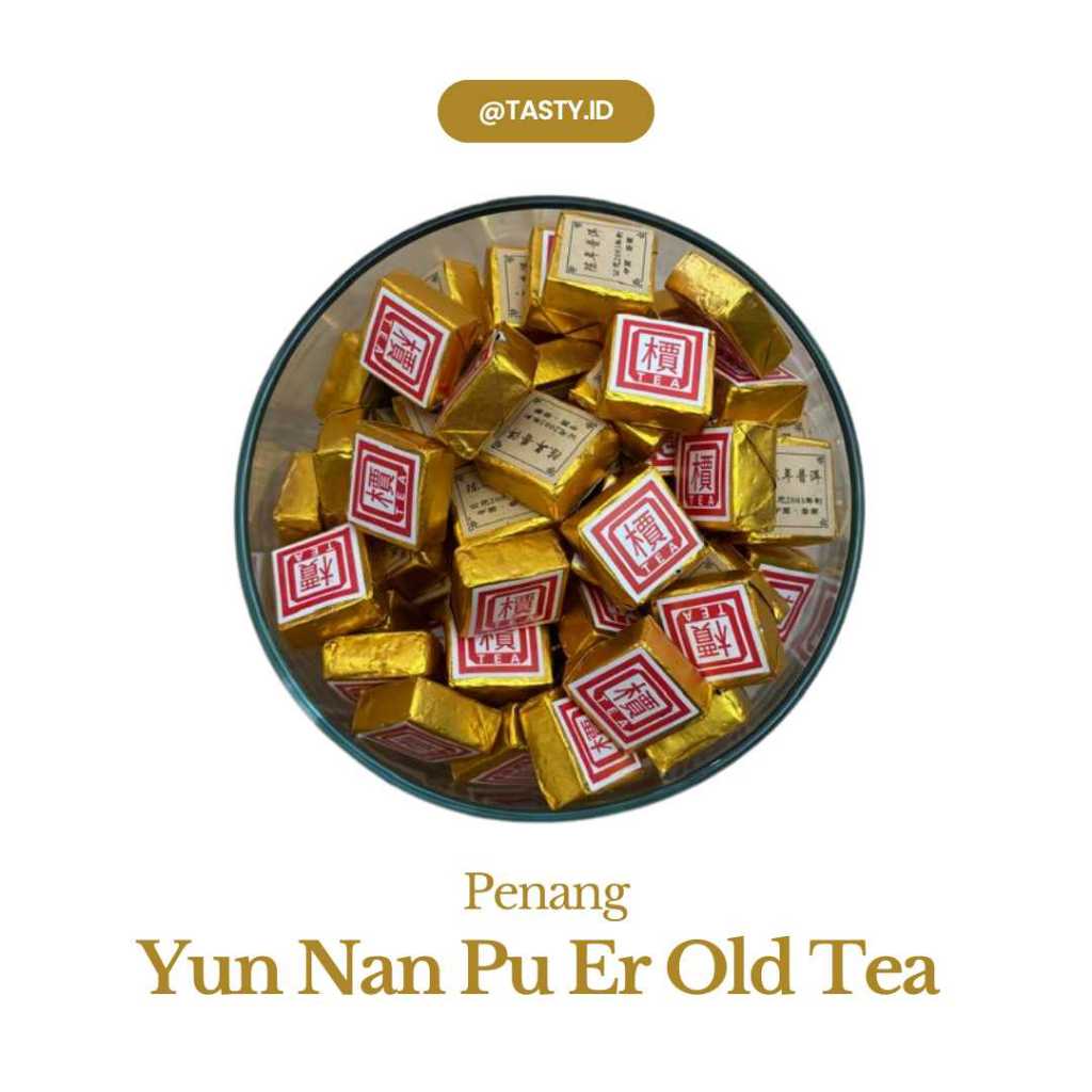 

Penang Yunnan Pu Er Old Chinese Black Tea | Diet Tea | Teh Pelangsing Alami (20 pcs)