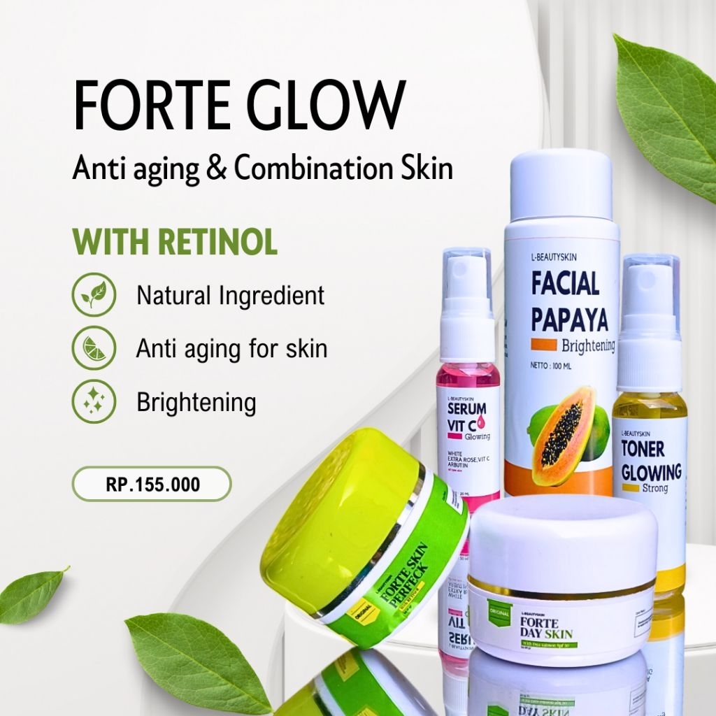 PAKET PERAWATAN SF GLOW FORTE ORIGINAL