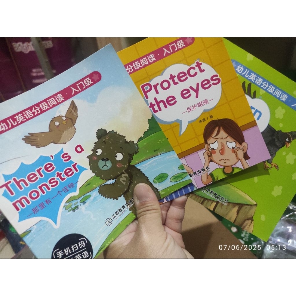Buku Mandarin English anak