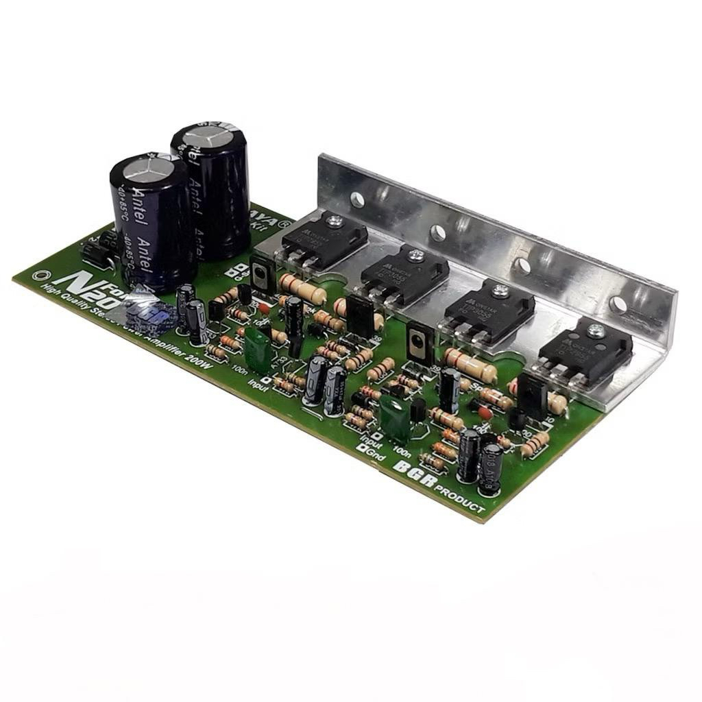 HARGA DISKON Kit Power Stereo 200W NFORCE N FORCE N200 PLUS PSU BELL BGR N-200 N 200 Amplifier