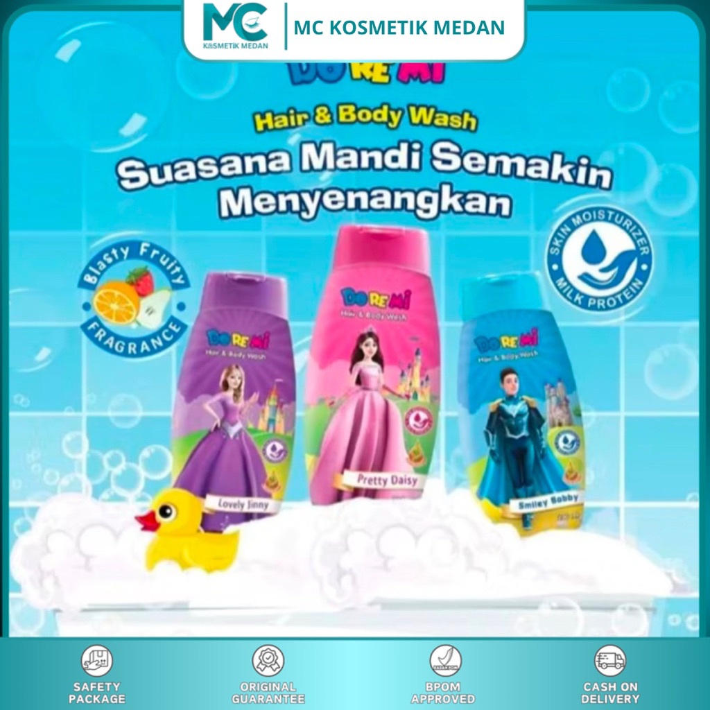 Doremi hair & body wash 200ml