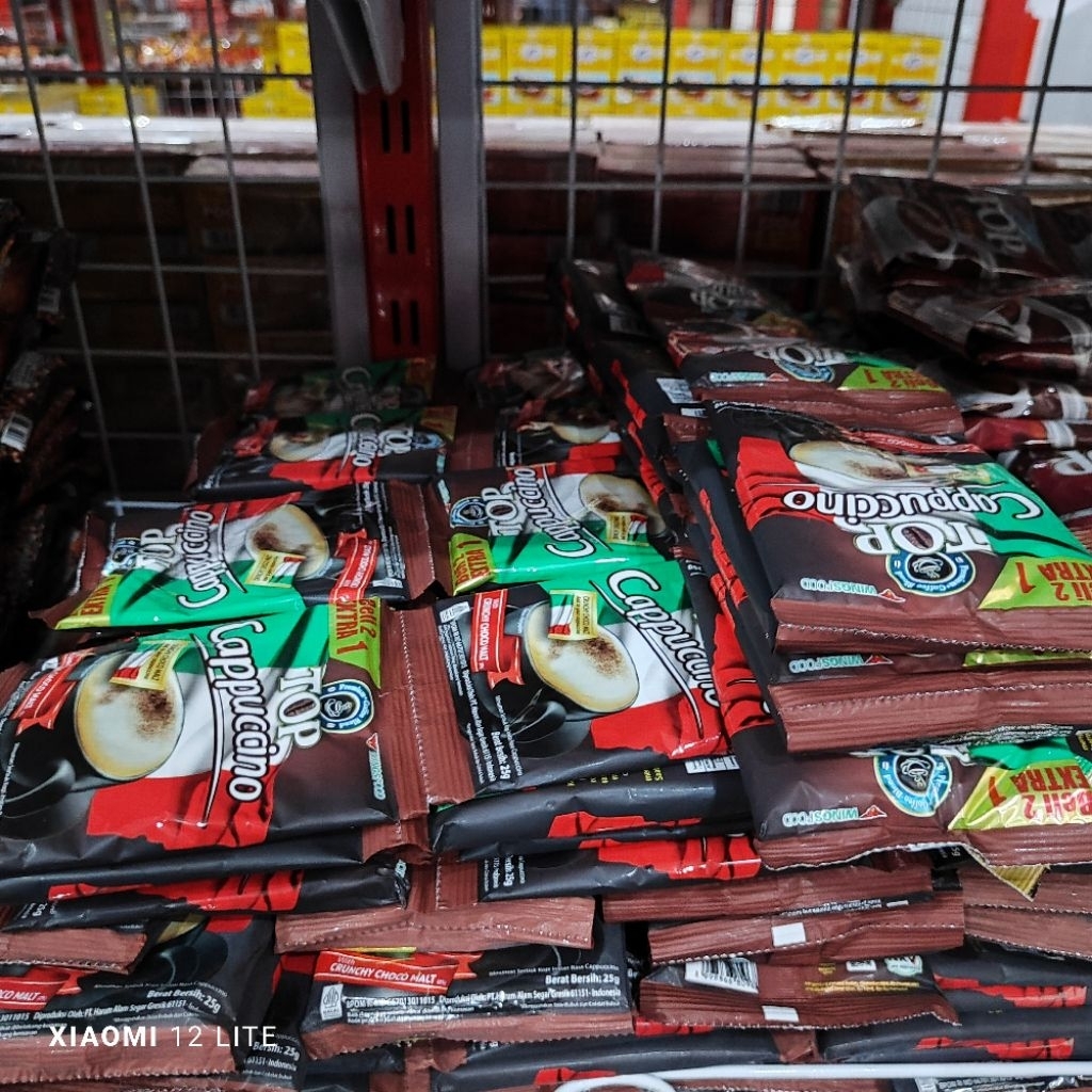 

15 Sachet Top Cappuccino renceng 25gr