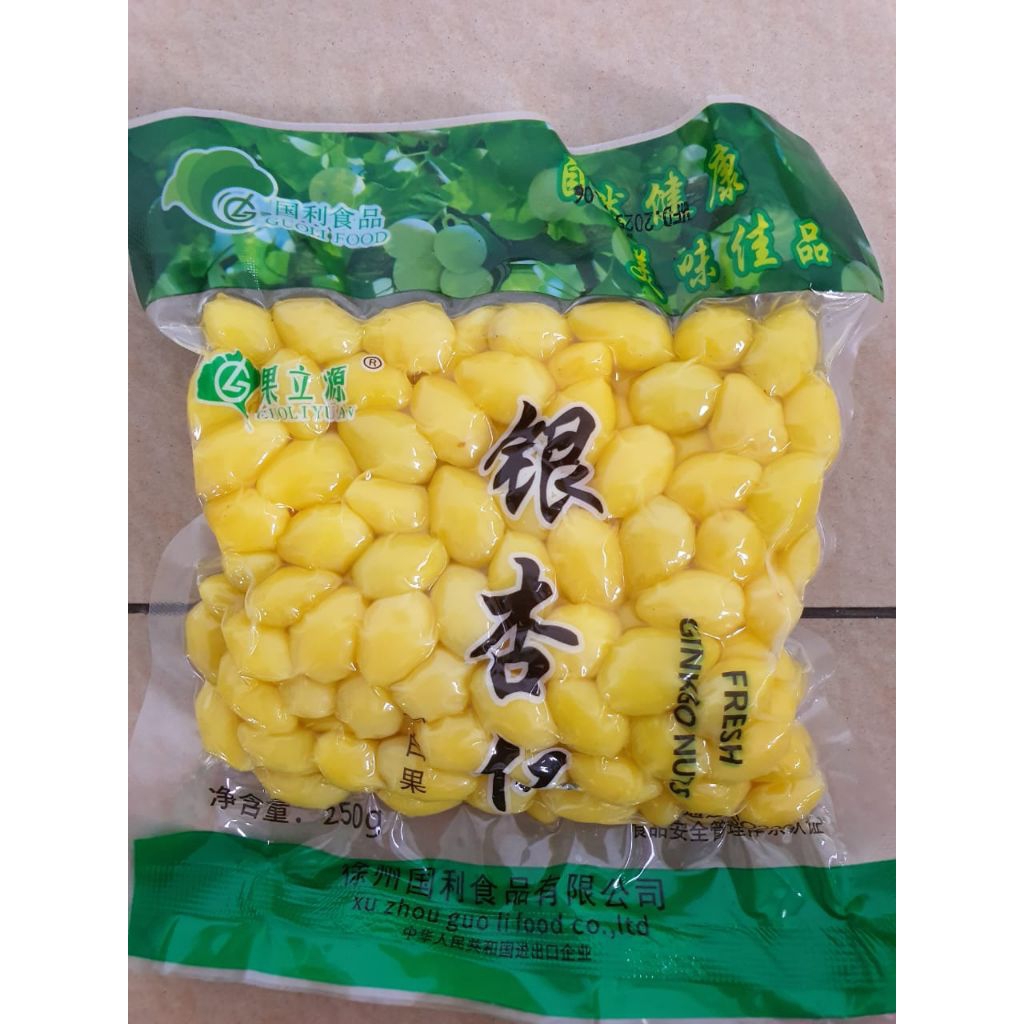 

Ginkgo Nuts/ Pekko Kupas Kulit 250gr / Pekkoi Malay