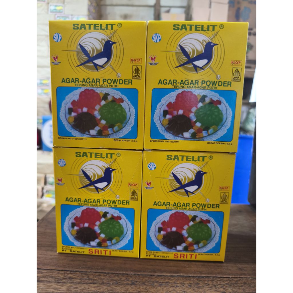 

Agar Agar Satelit Sriti putih