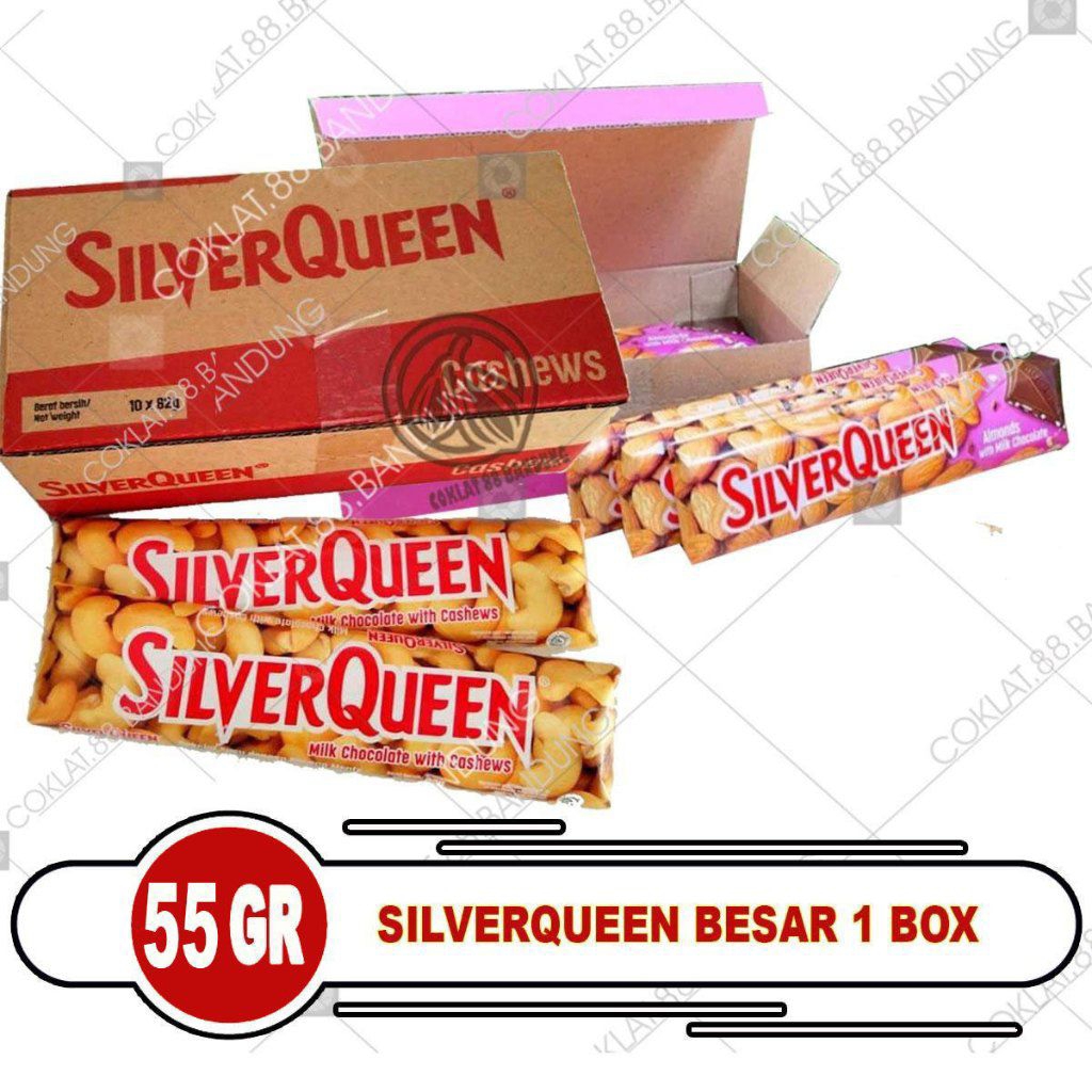 

SilverQueen Almond & Chasew 55g