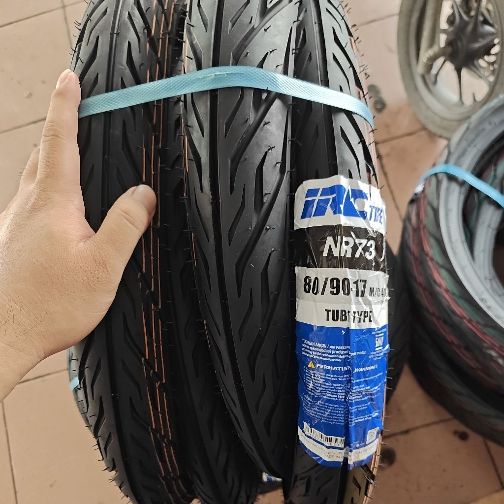 ban luar irc 80/90-17 nr73 (bukan tubeless)