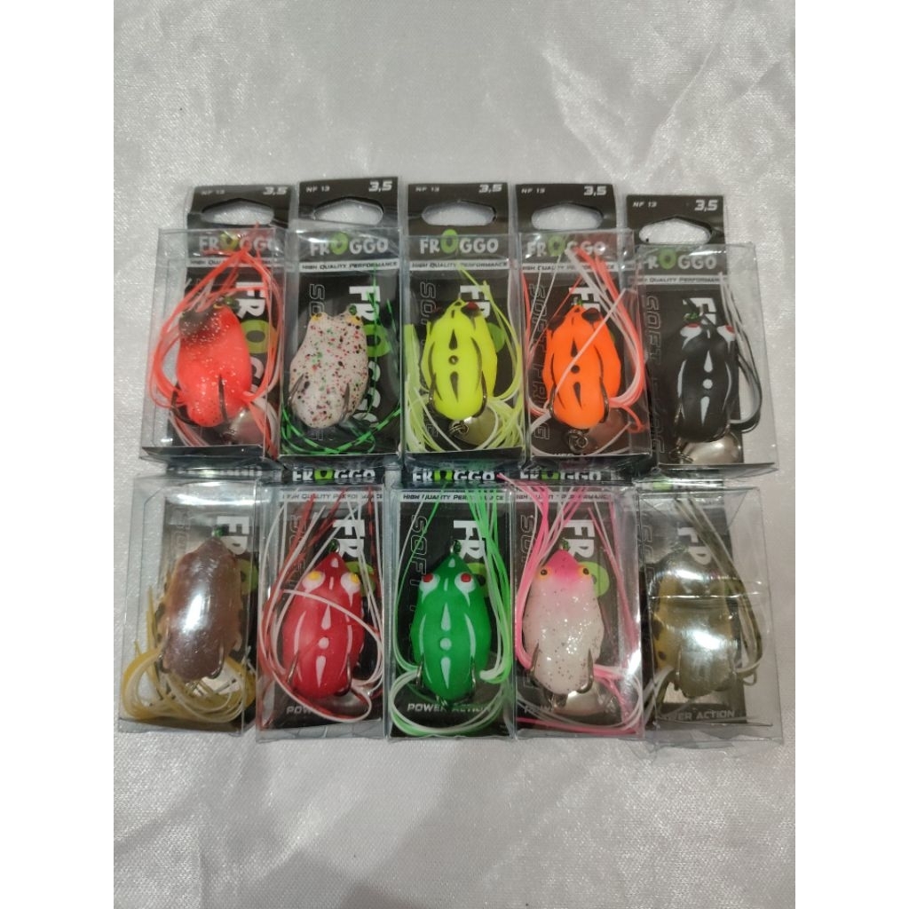 Umpan Pancing Froggo Soft Frog Toman Gabus BC Casting