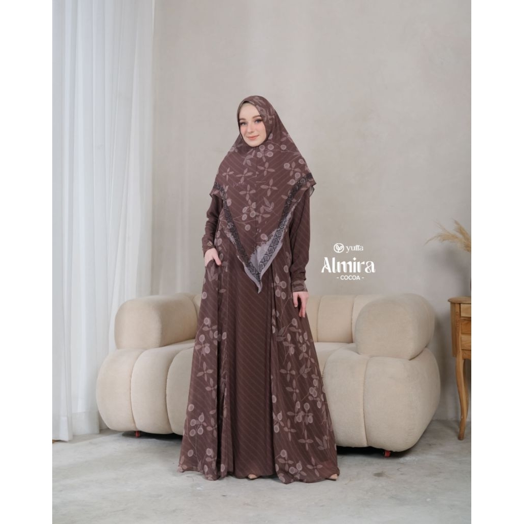 ALMIRA DRESS SET KHIMAR By Yuffa By.Masya