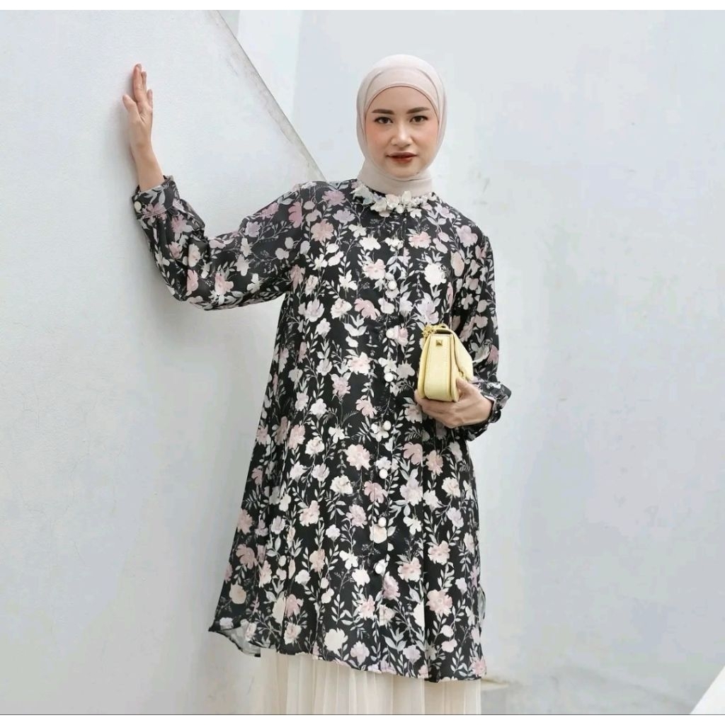 Kienka - Delisha Signature Tunic Ebony