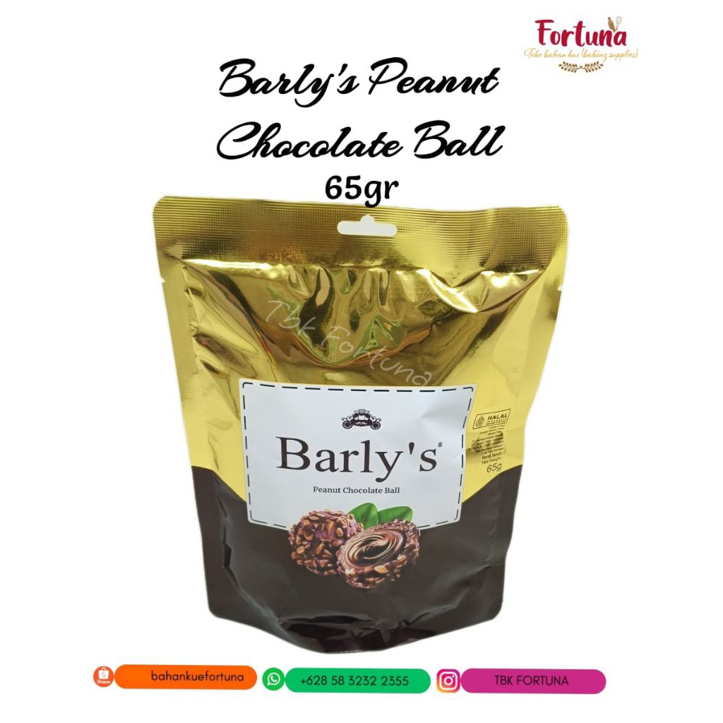 

Barly's Peanut Chocolate Ball 65gr