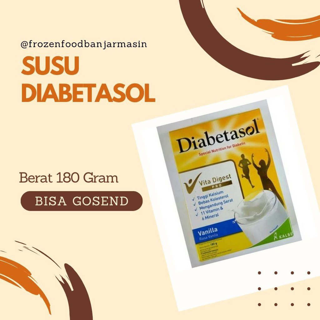

Susu Diabetasol Vanilla