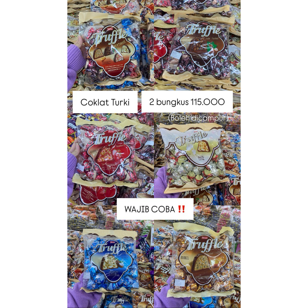 

Truffle Coklat Turki Original Halal DAPAT 2 BUNGKUS