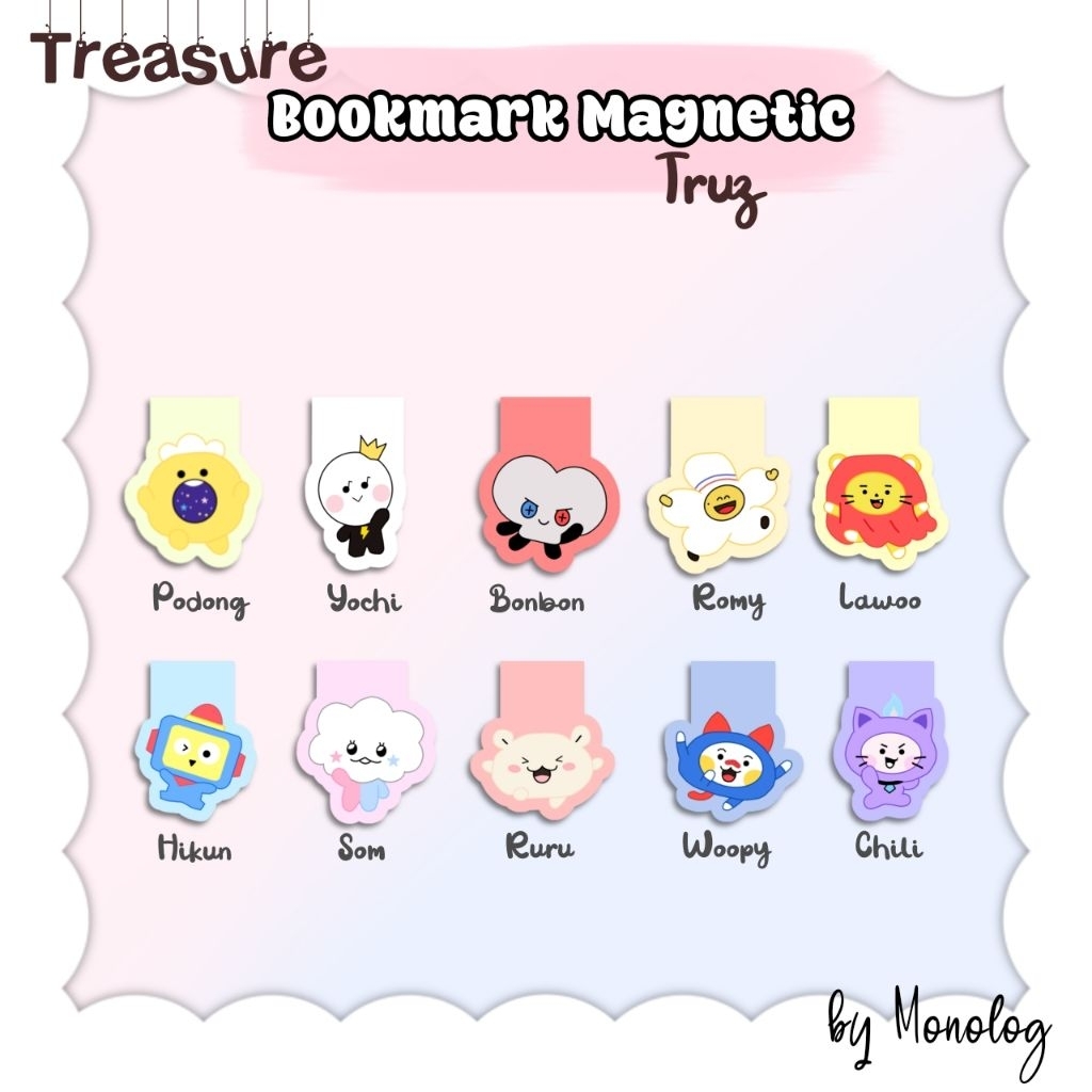 

Bookmark Magnetic Treasure
