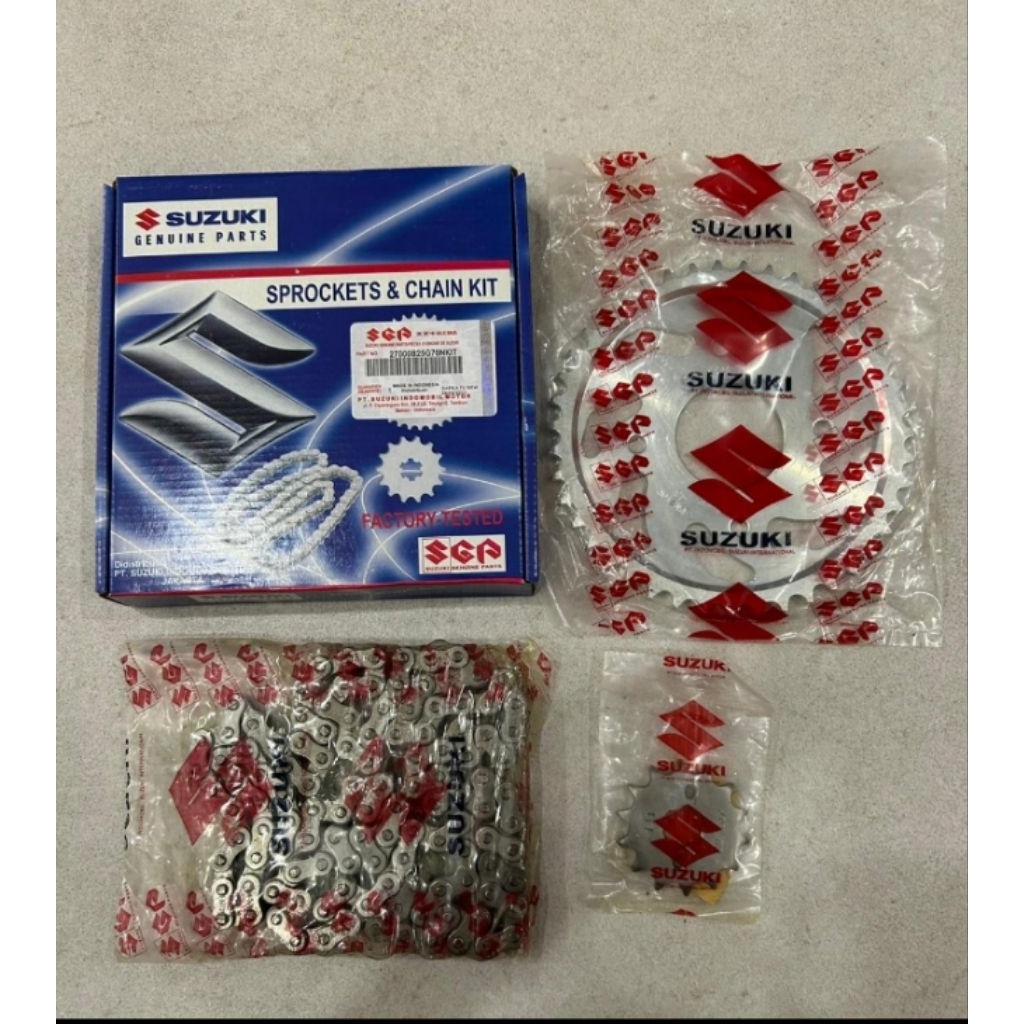 gear set Suzuki satria fu 150 new 2013-2015 original SGP