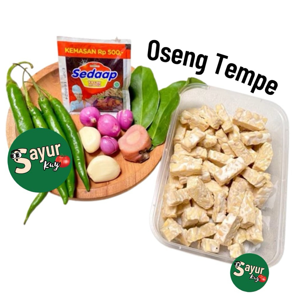 

Oseng Tempe Komplit // Paket Oseng Tempe untuk 4 Orang