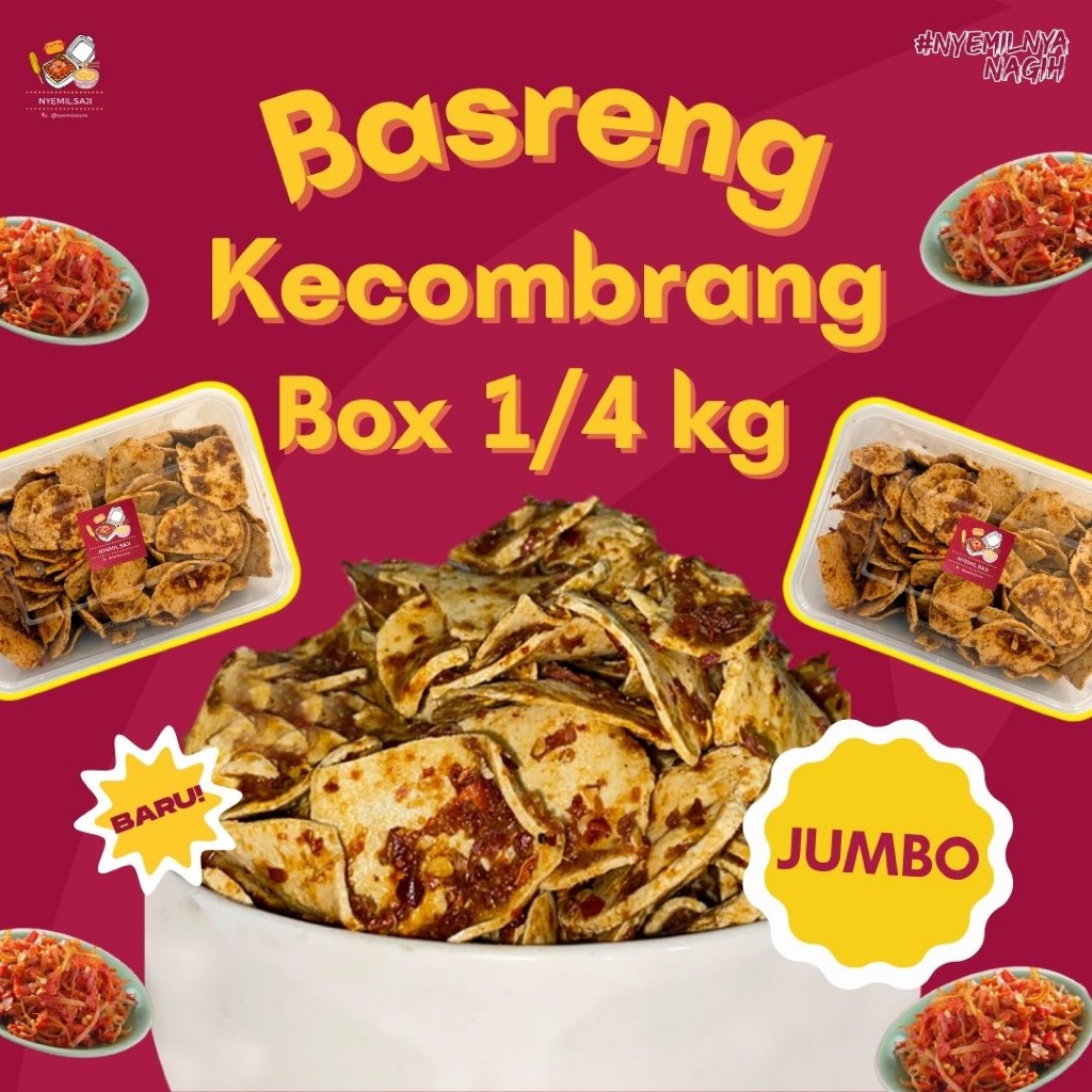 

BOX BASRENG KECOMBRANG 250 GRAM