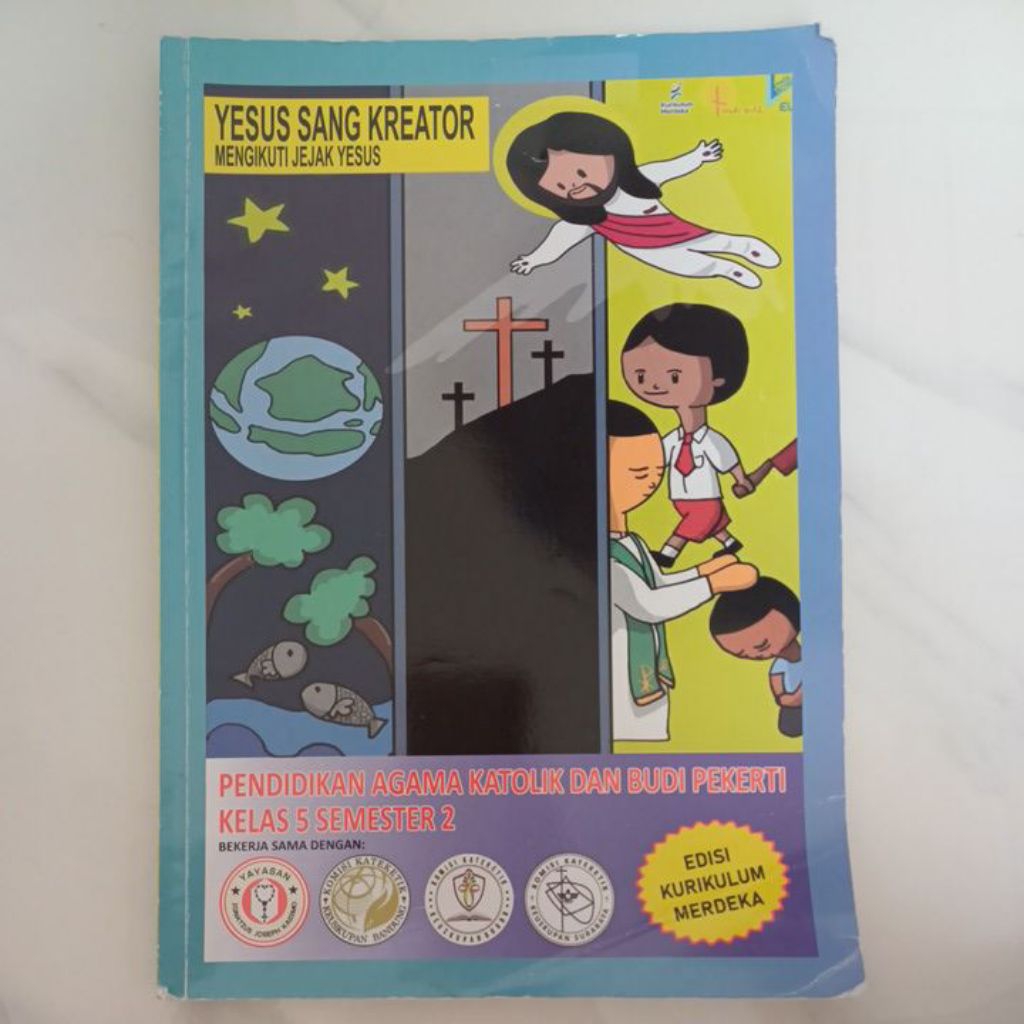 Yesus Sang Kreator (buku bekas) Pendidikan agama katolik dan budi pekerti kelas 5