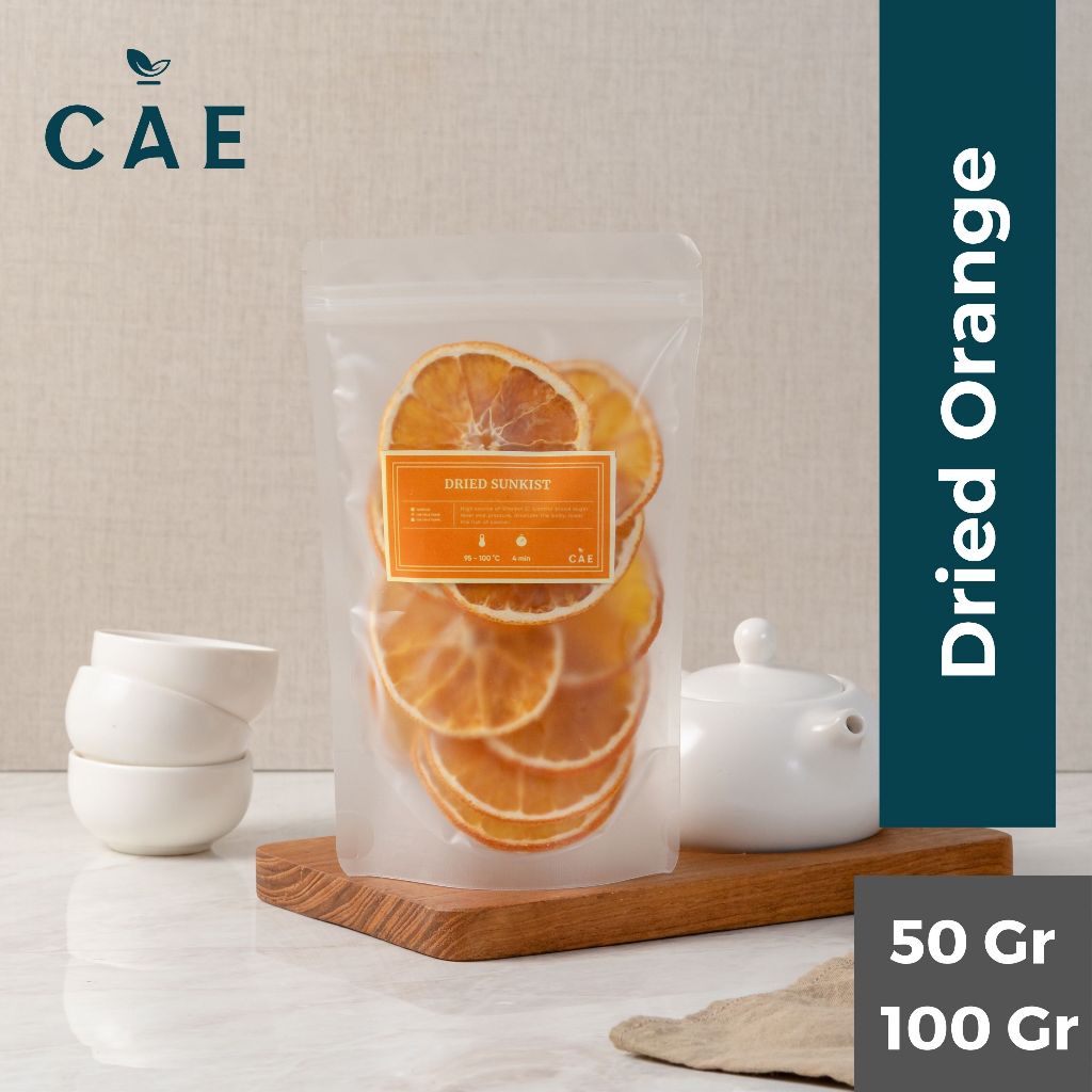

Dried Orange Slices Jeruk Oren Kering Fruit Buah Alami Organik Premium 50 Gram - 100 Gram