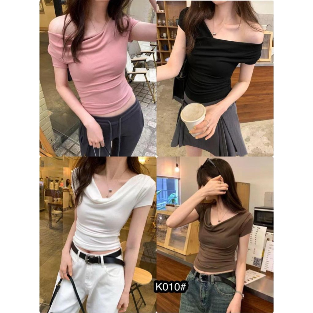 ATASAN KAOS WANITA SABRINA IMPORT BKK