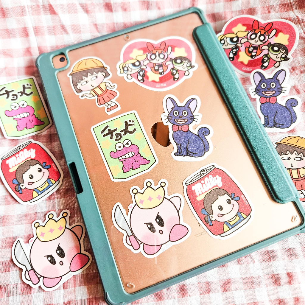 

Cartoon Glitter waterproof Sticker | Cute sticker | Planner sticker