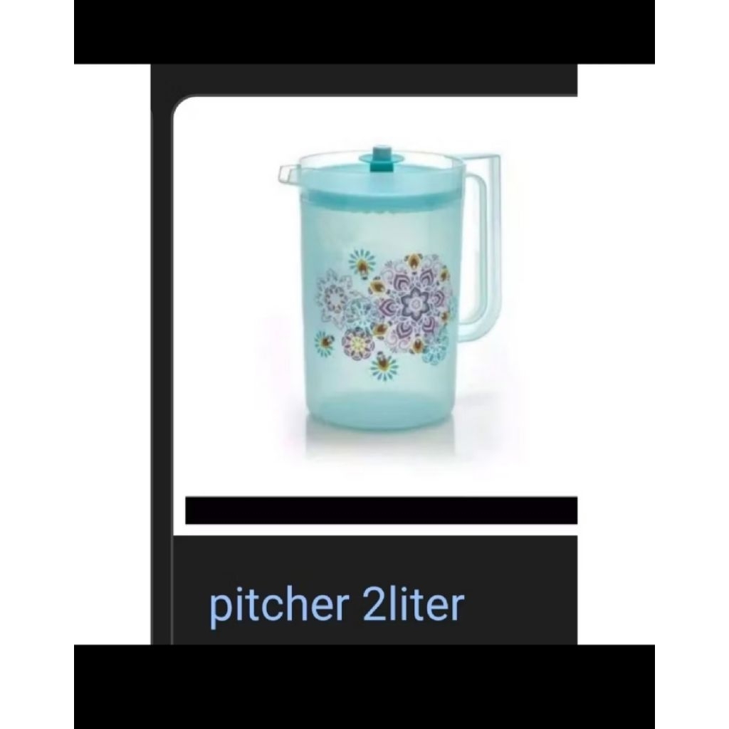 mosaic pitcher tupperware 2 L