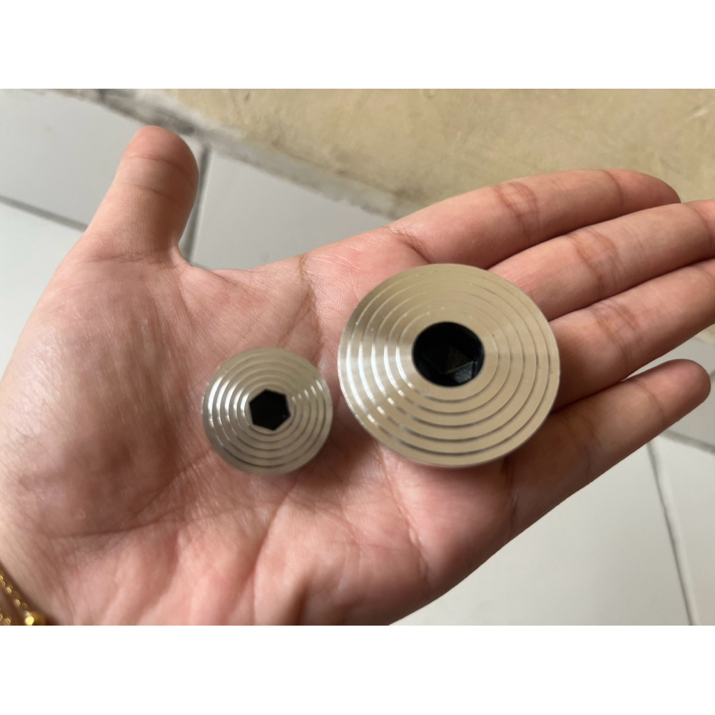 TUTUP MAGNET KOIN BESAR KECIL BUBUT CNC GILAP PNP GL MP TIGER TIREV TILAM HARGA SATU SET