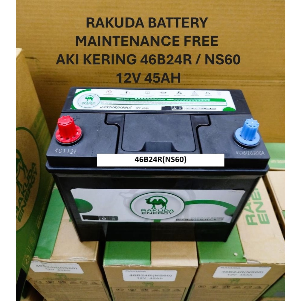 RAKUDA ENERGY ACCU KERING MOBIL/ AKI KERING MOBIL 45AH 12V NS60