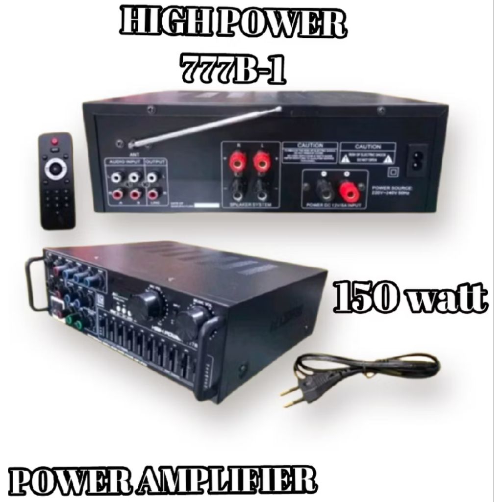 Power Amplifier High Power 777 B-1