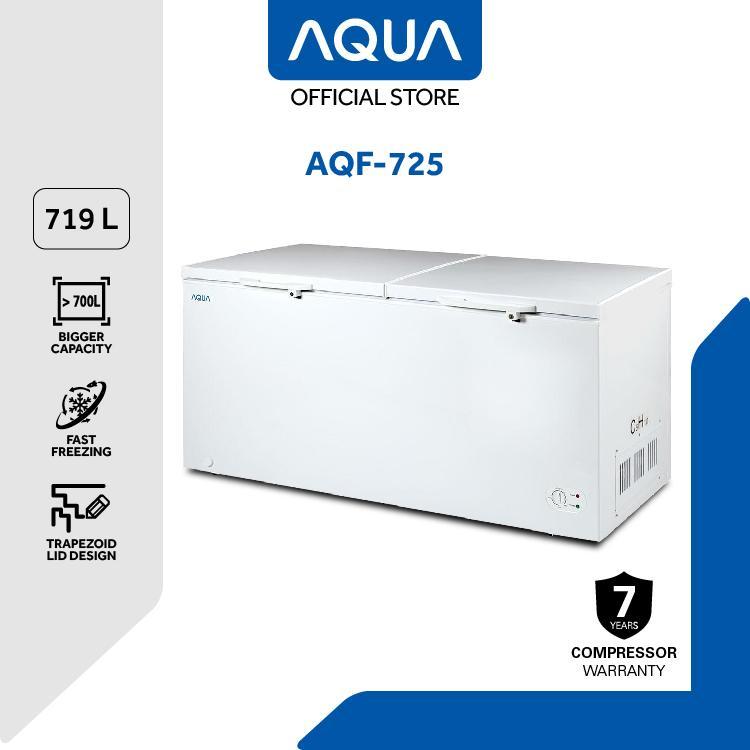 Chest Freezer AQUA AQF-725 719 Liter 300 Watt Super Freezeing System AQF725