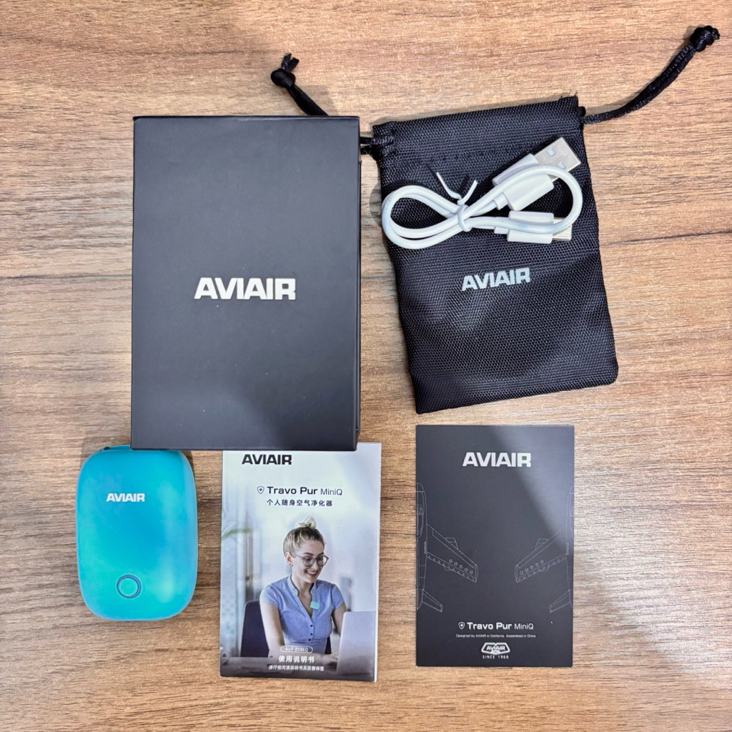 AVIAIR TRAVOPUR CLIP EQ | Personal Air Purifier Portable Clip On Kalung