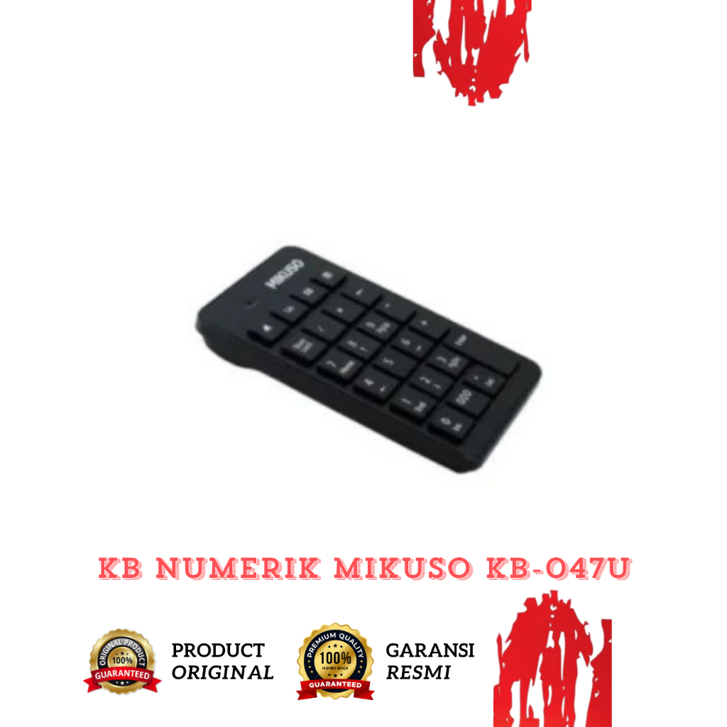 

KB NUMERIK MIKUSO KB-047U