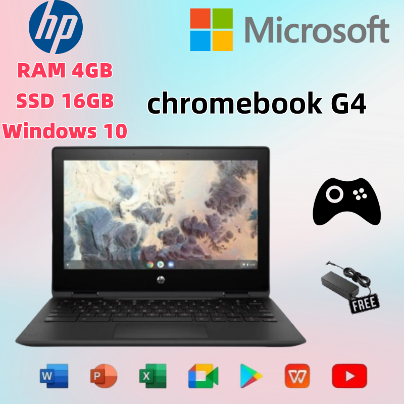 HP G4  4GB RAM 16GB SSD windows gaming laptop 30 hari garansi laptop murah