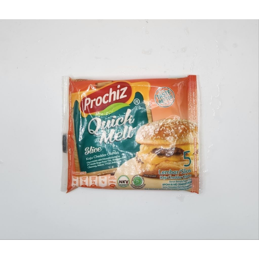 

Prochiz Quick Melt Slice isi 5 Lembar