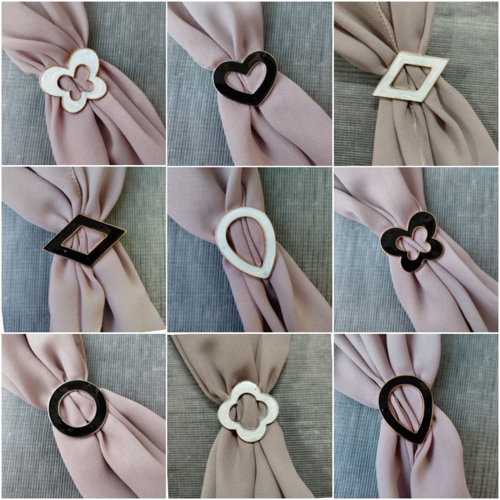 Ring hijab premium | Cincin hijab | Ring hijab mewah | Ring hijab simple