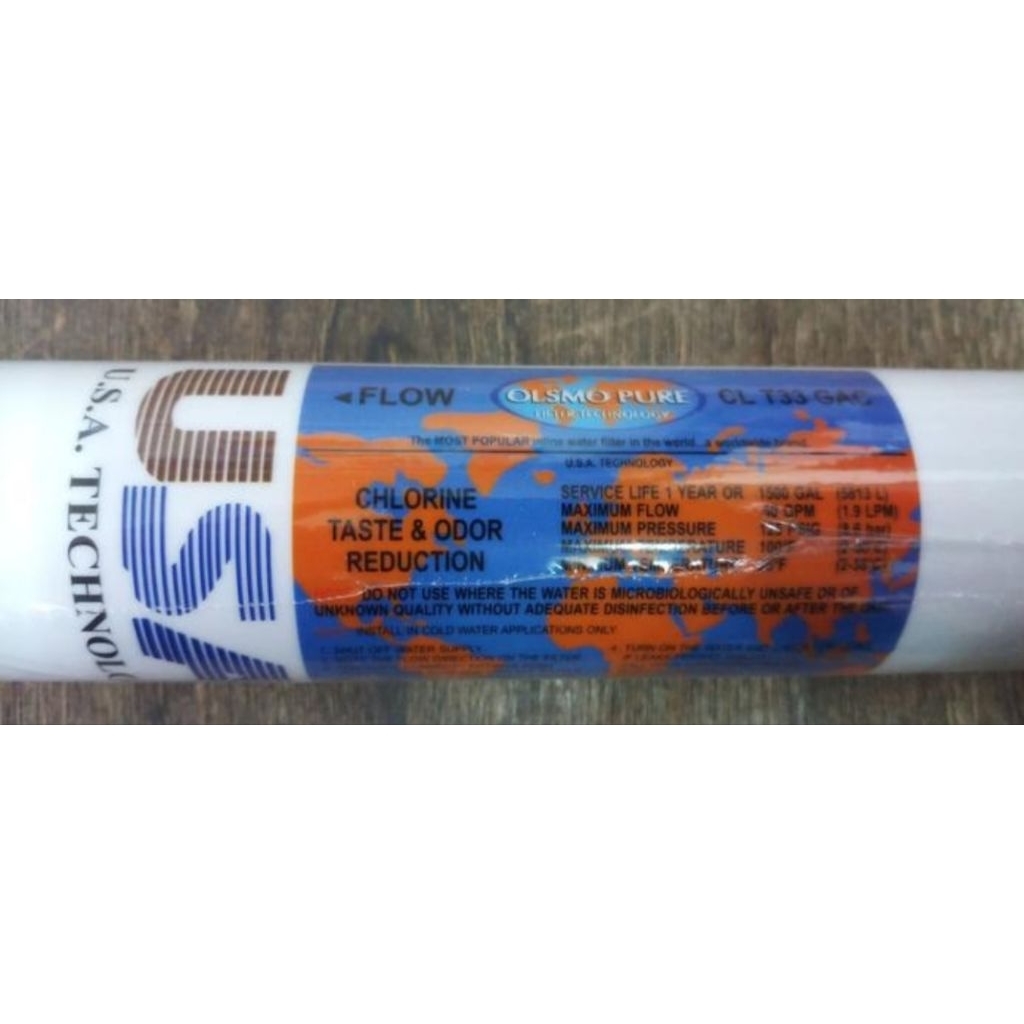 

Post Carbon Olsmo Pure Small / Post Carbon Olsmo Pure Small CL T33 GAC Reverse Osmosis
