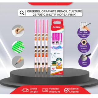 

Pensil Greebel / Pencil Greebel Graphite Culture 7031 Pensil Murah