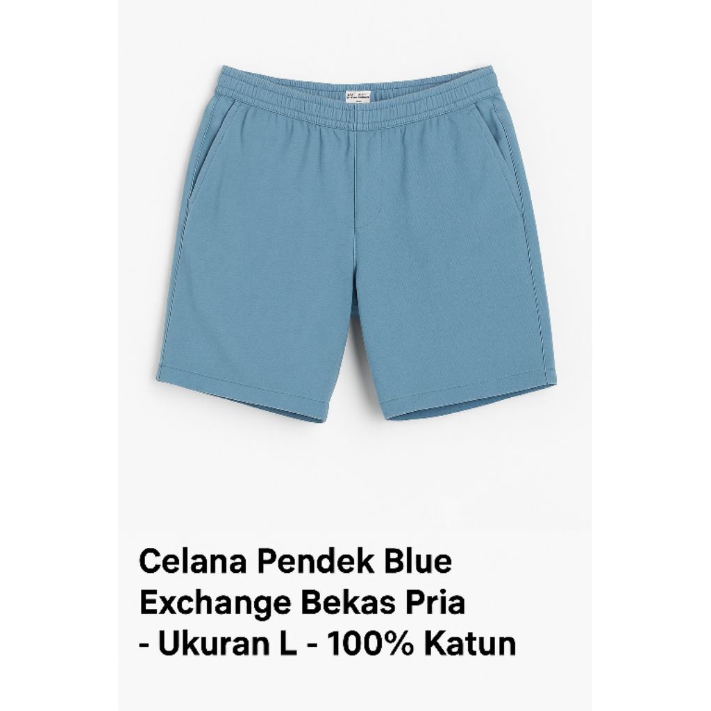 Celana pendek bekas bermerek Blue exchange