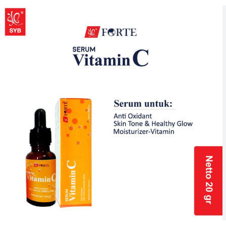 SYB Forte Serum Vit C Dus Orange / Serum Vitamin C Syb 20G ram