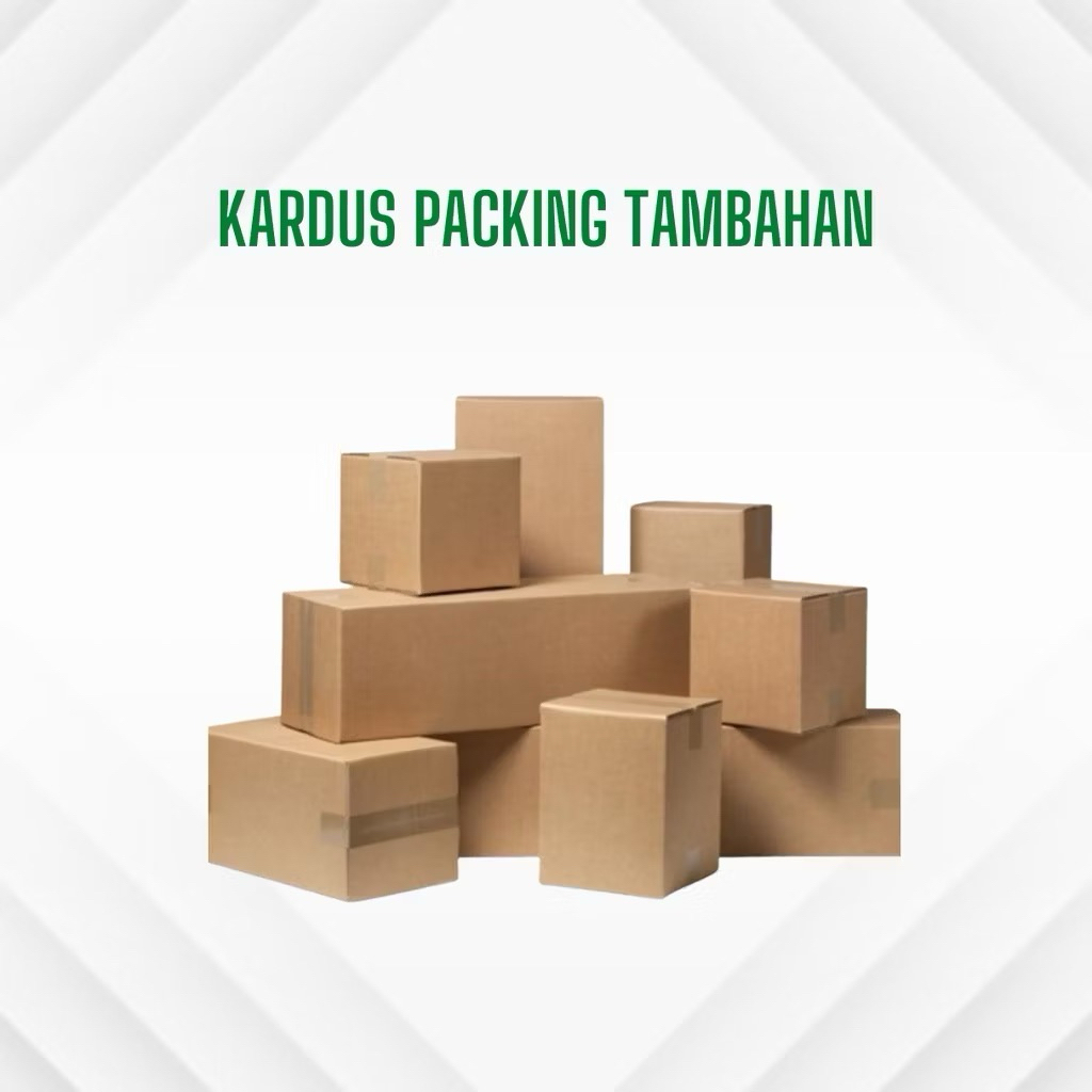 

packing kardus tambahan