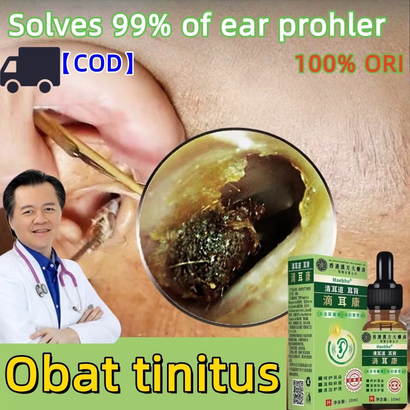 10ml Asli Obat Tetes Telinga Radang Telinga Infeksi Telinga Pendengaran Meredam Obat Telinga Bernana