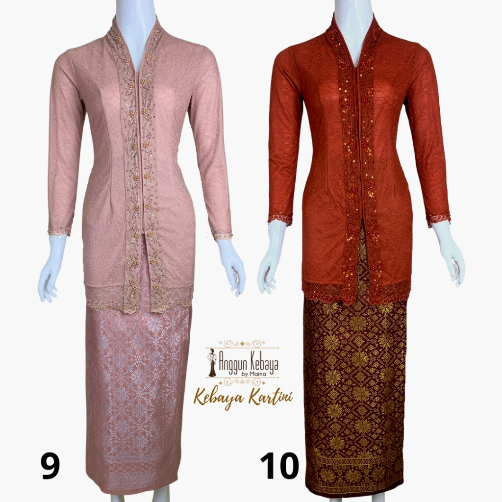 ANGGUN KEBAYA - Kebaya Kartini Furing Payet | Kebaya Kondangan | Kebaya Wisuda | Kebaya Tunik | Keba