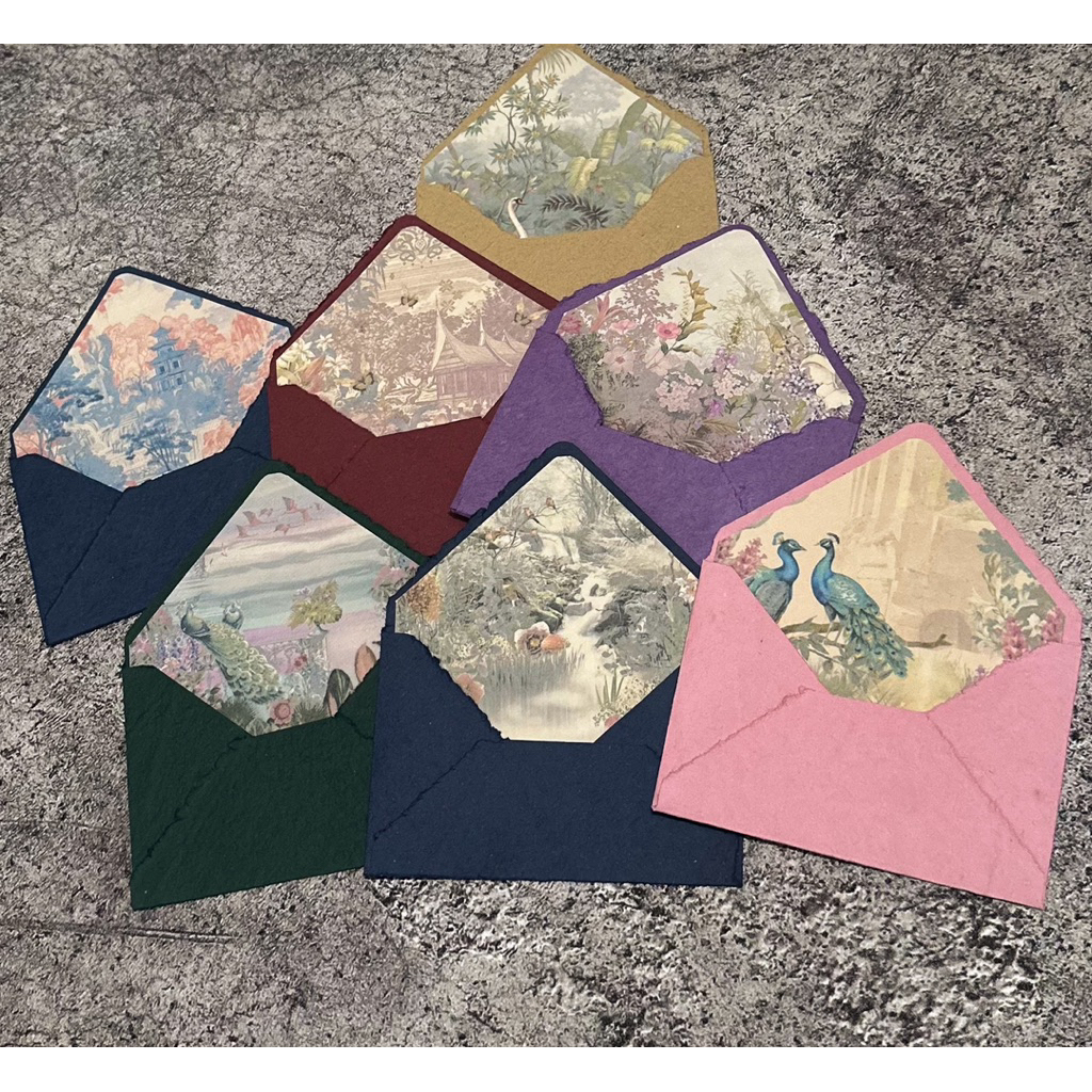 

Amplop kertas daur ulang | Envelope Handmade