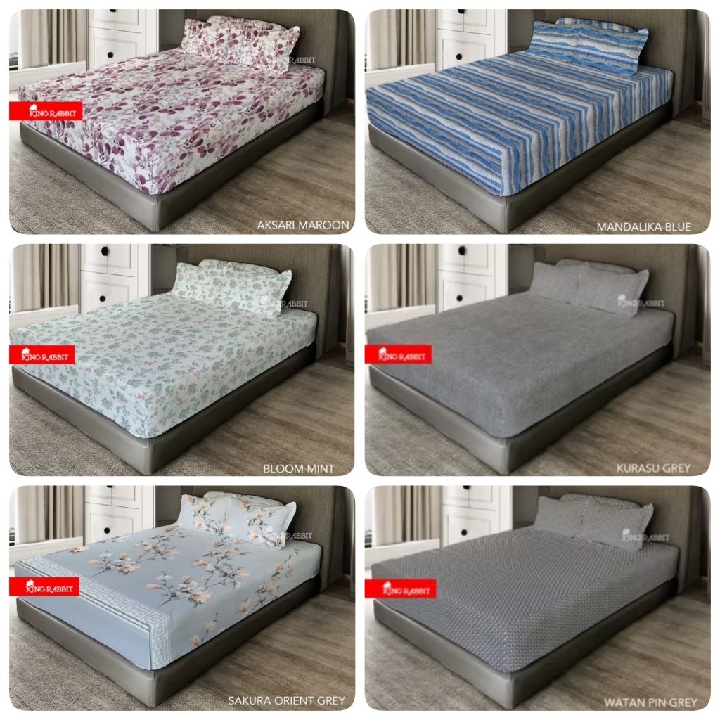 King Rabbit Sprei Bamboo Uk. 200 Extra King