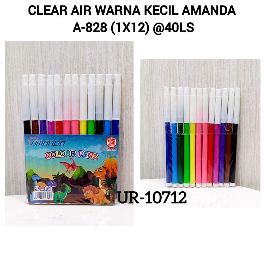 

(1 SET) Spidol 12 Warna Murah 828 Panjang/Kelir Air/Colour Pen Marker 12 Warna Murah 828 Panjang