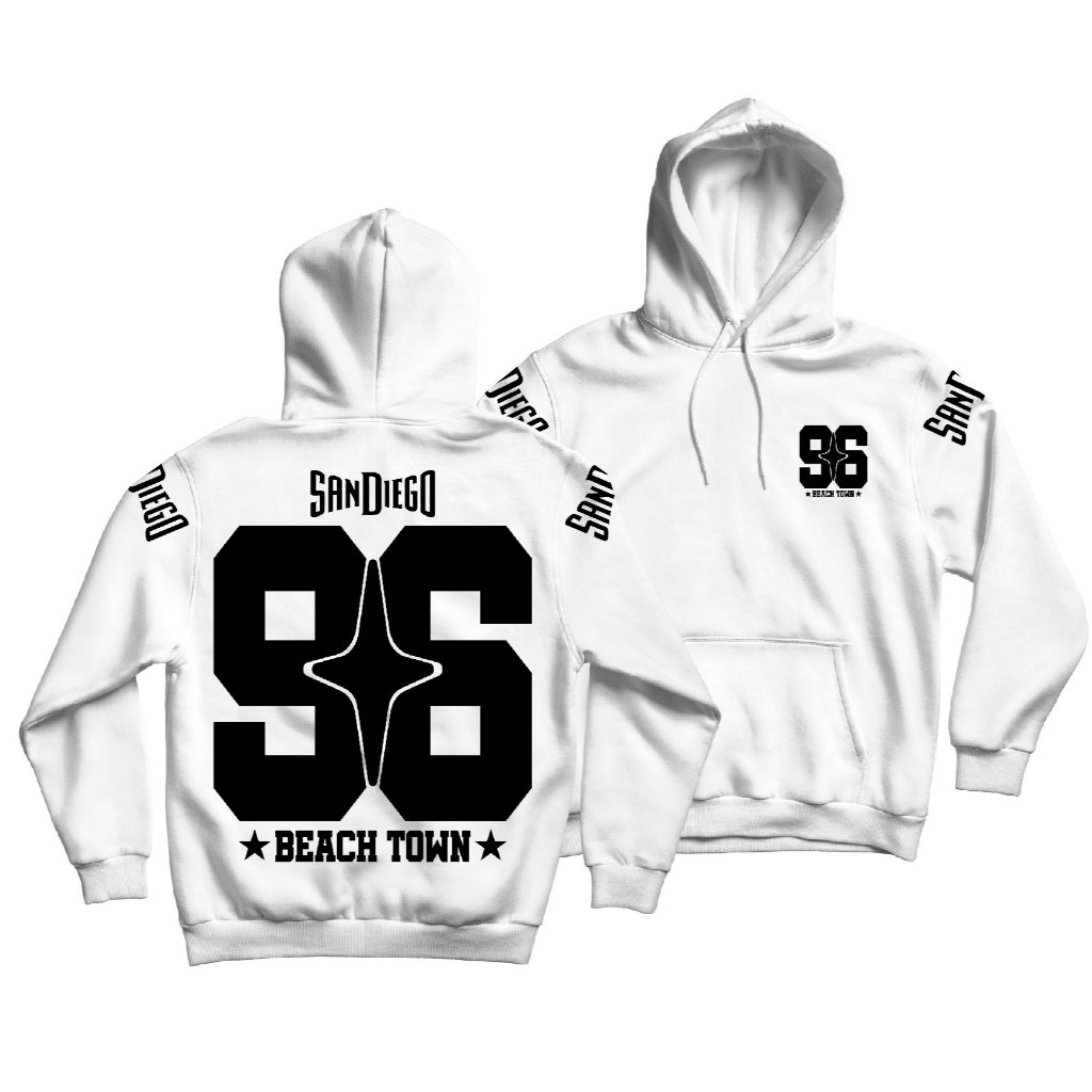 SWEPO Hoodie Jumper  SANDIEGO ( Sablon Depan Belakang ) Size M-XXL ( Pria & Wanita )