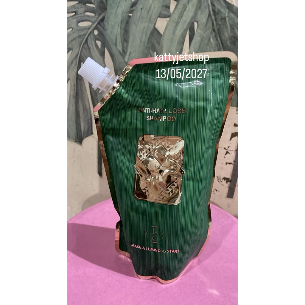EC shampoo EC  anti hair loss shampoo ginger shampoo shampoo rontok 300ml dijamin ORI