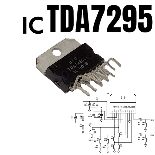 IC TDA 7265 TDA7265 ( Genuine ST ) Amplifier IC 100 Watt Premium