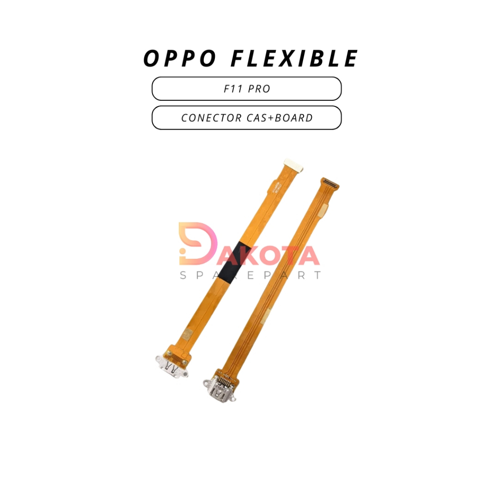 FLEXIBLE OPPO F11 PRO CONECTOR CAS + BOARD ORI